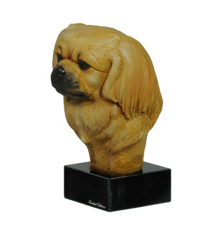 Spaniel tybetański ręcznie pomalowana statuetka Art-Dog